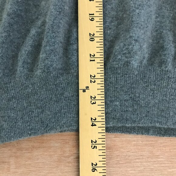 YS Jemma Sweater Women One Size Gray Racoon Wool Blend Long Sleeve Pullover - Picture 5 of 9